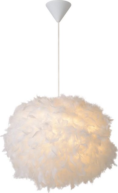 Lampa wisząca Lucide Lampa wisząca biała Lucide GOOSY długa 71367/50/31