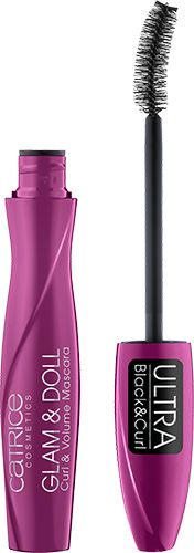 Catrice Glam & Doll Curl & Volume Mascara tusz do rzęs 010 Black 10ml