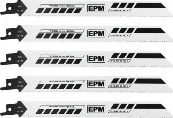 EPM BRZESZCZOT DO PIÅY SZABLASTEJ 200MM 10TPI DREWNO S1022 5 SZT