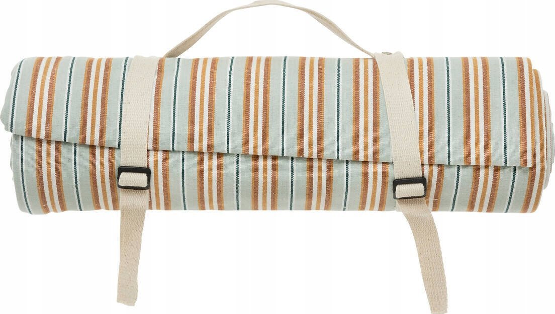 Atmosphera Bawełniana narzuta na łóżko BE VINTAGE, wzór retro, 240 x 260 cm