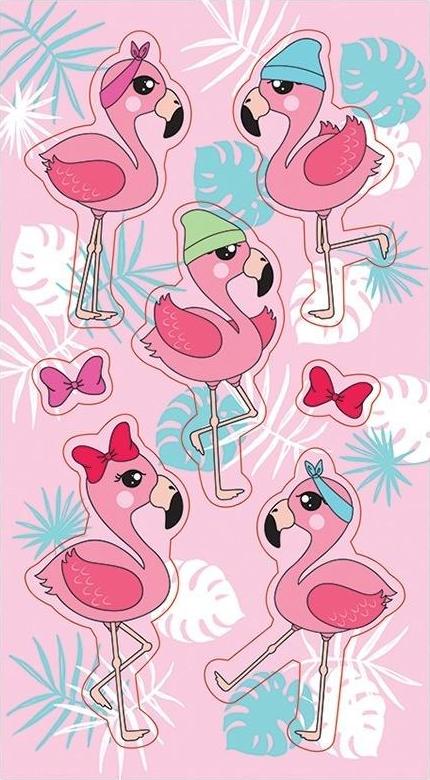 Ranok Naklejki Flamingi