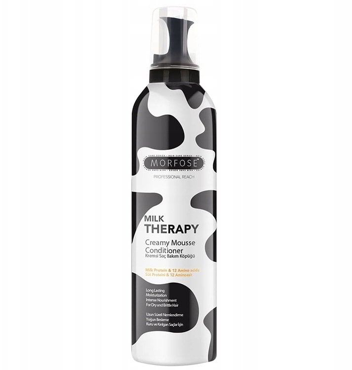 Morfose Milk Therapy mleczna pianka do włosów 350ml