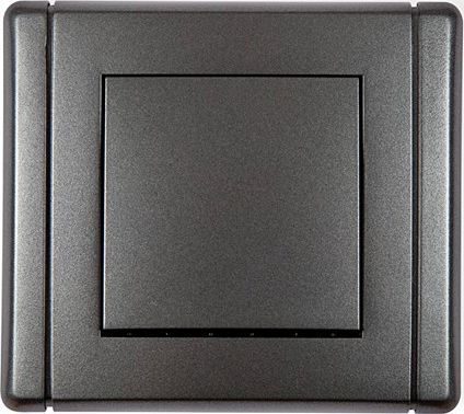 Karlik Flexi łącznik jednobiegunowy grafitowy (11FWP-1)