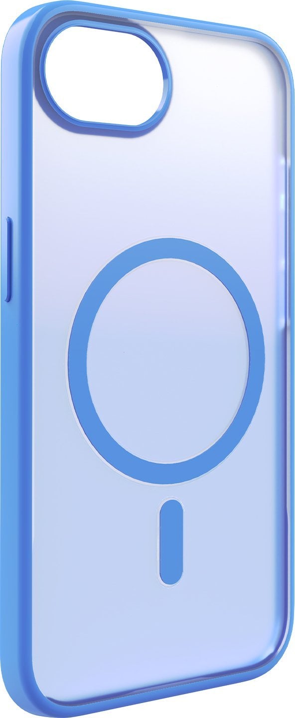 Etui silikonowe Puro Gradient MagSafe do iPhone 16e - niebieskie