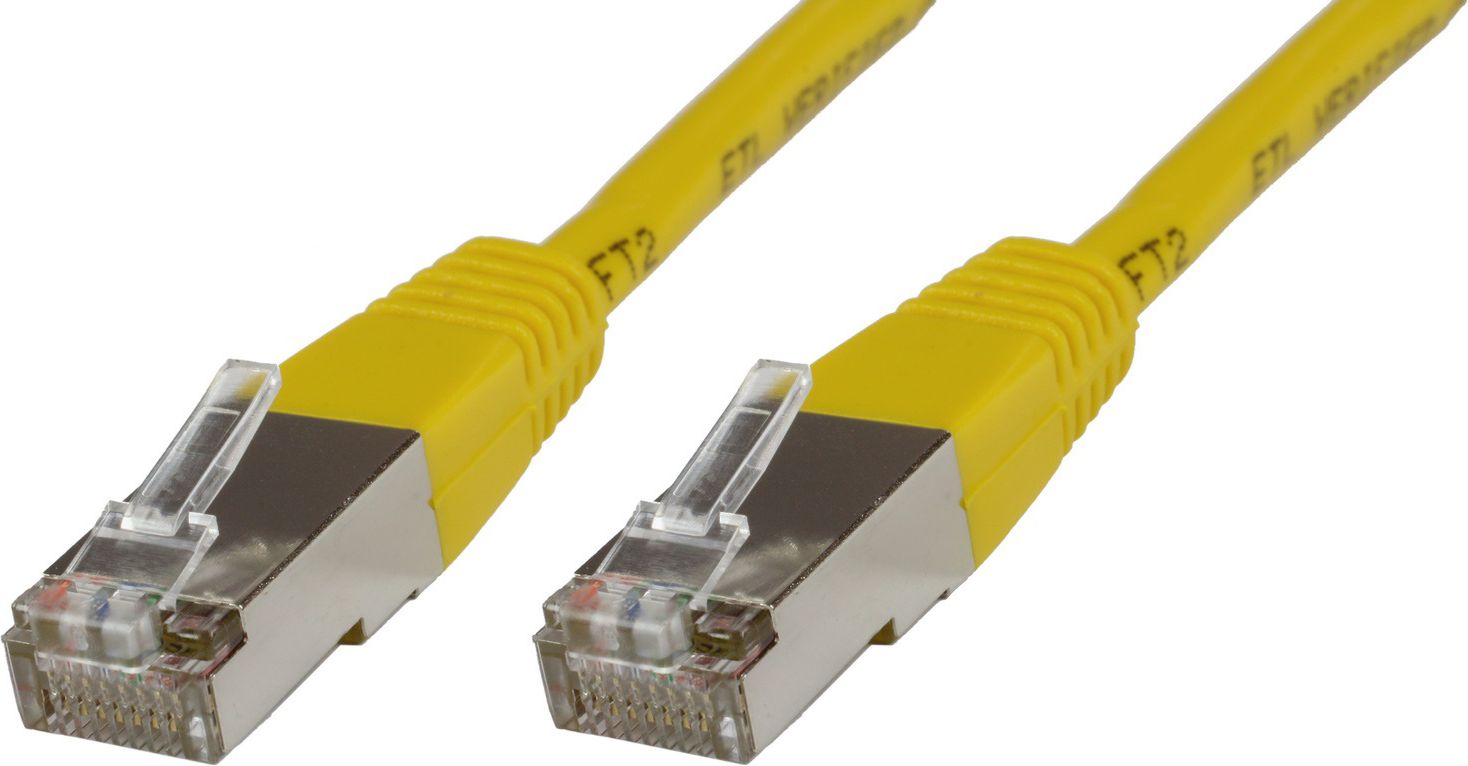 MicroConnect RJ-45/RJ-45 kat.6 S/FTP Żółty 3m (SSTP603Y)