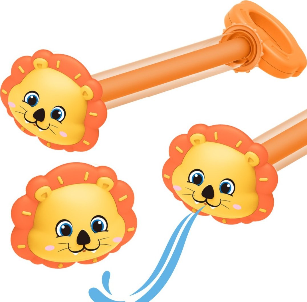 PISTOLET NA WODĘ LEW BROŃ ZABAWKA WODNA STRZELANKA ZESTAW DLA DZIECI