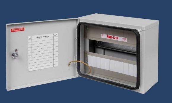 Karwasz Rozdzielnica n/t hermetyczna plombowana IP54 RNH-12-P