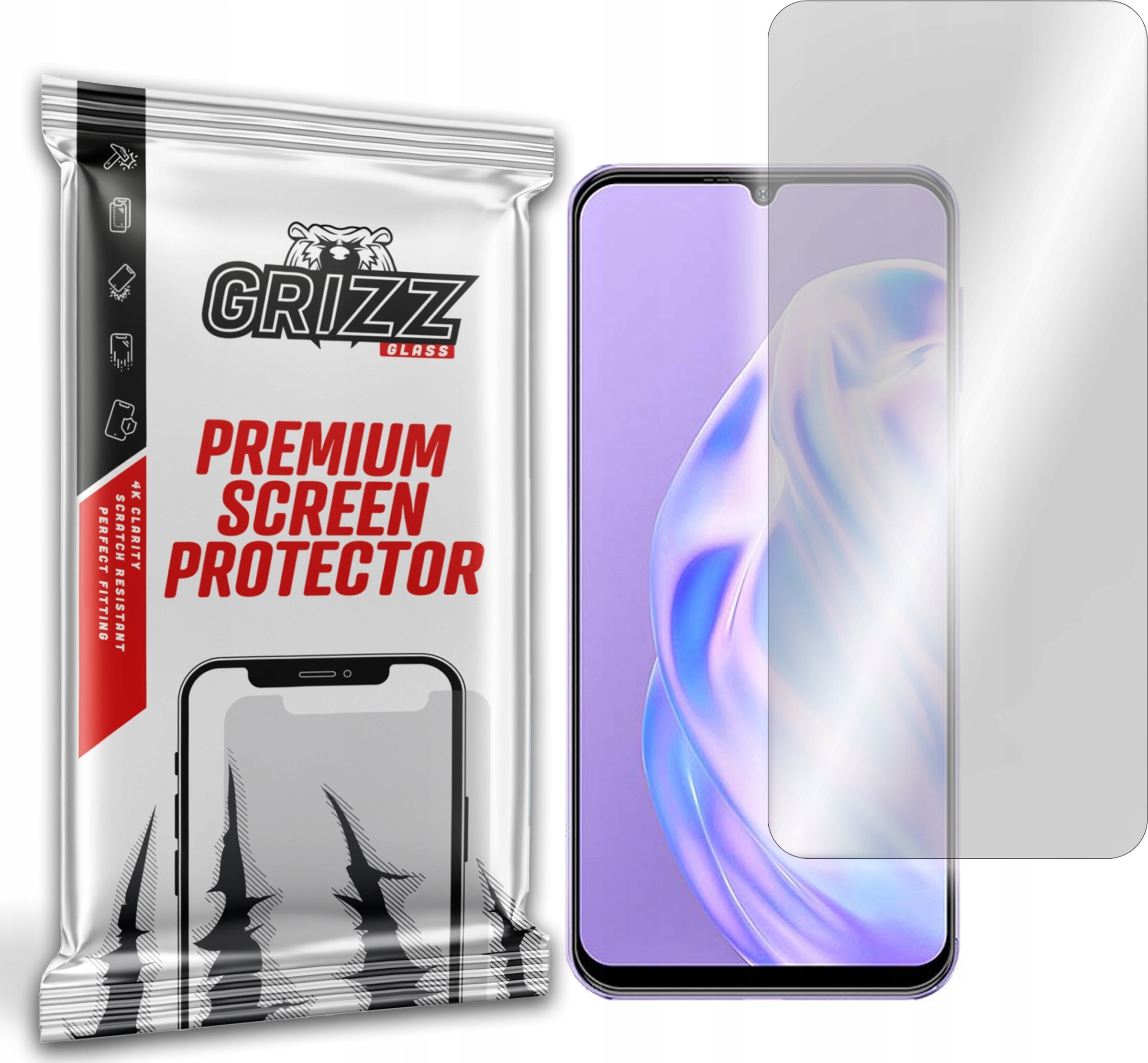 GrizzGlass Szkło hybrydowe Grizz Ulefone Note 6p