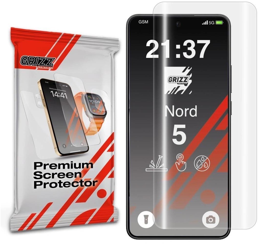 Folia hydrożelowa GrizzGlass Hydrofilm do OnePlus Nord 5