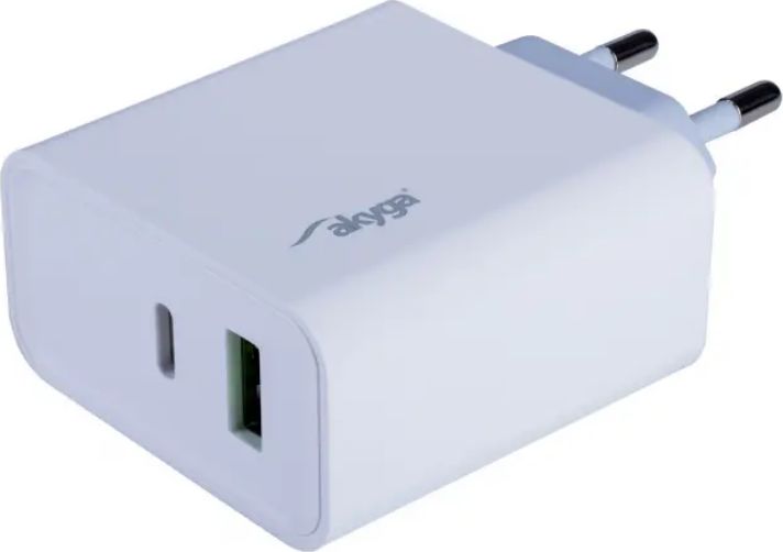 Ładowarka Akyga AK-CH-14 1x USB-A 1x USB-C 3 A (AK-CH-14)