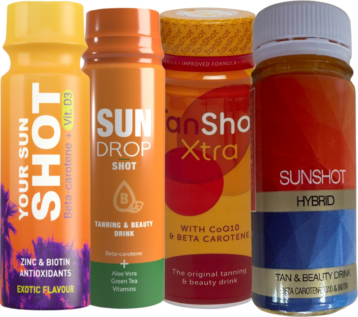 Tan Shot Zestaw Do Picia Przyspieszający Opalenie x4szt