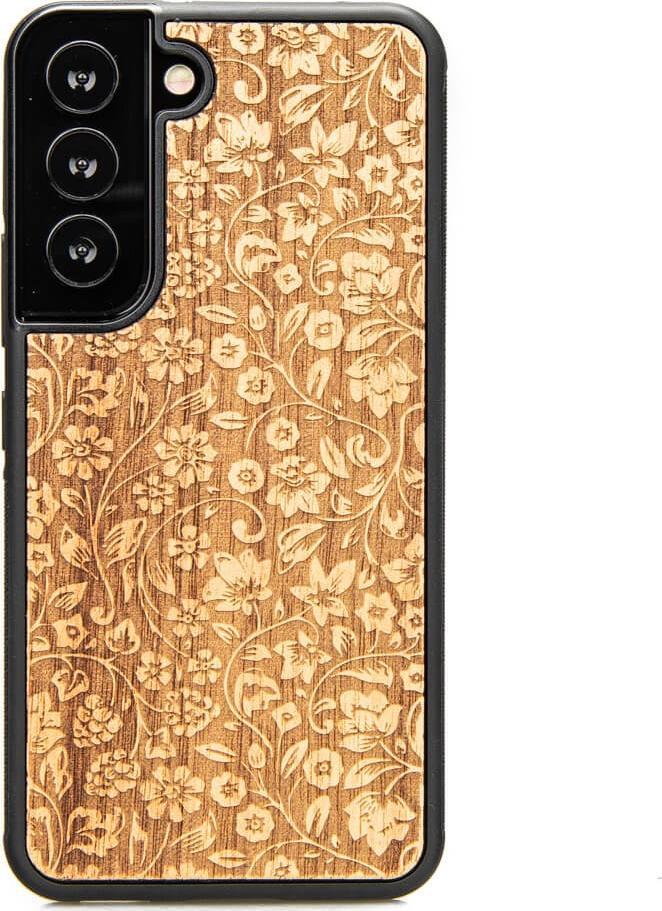 BeWood Drewniane Etui Samsung Galaxy S22 Polne Kwiaty ANIEGRE