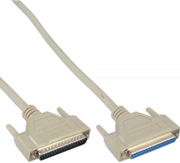 InLine DC-37 - DC-37, 3m, Szary (37337)