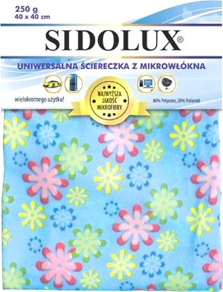 Sidolux Sidolux Uniwersalna ściereczka z mikrowłókna 1szt. uniwersalny