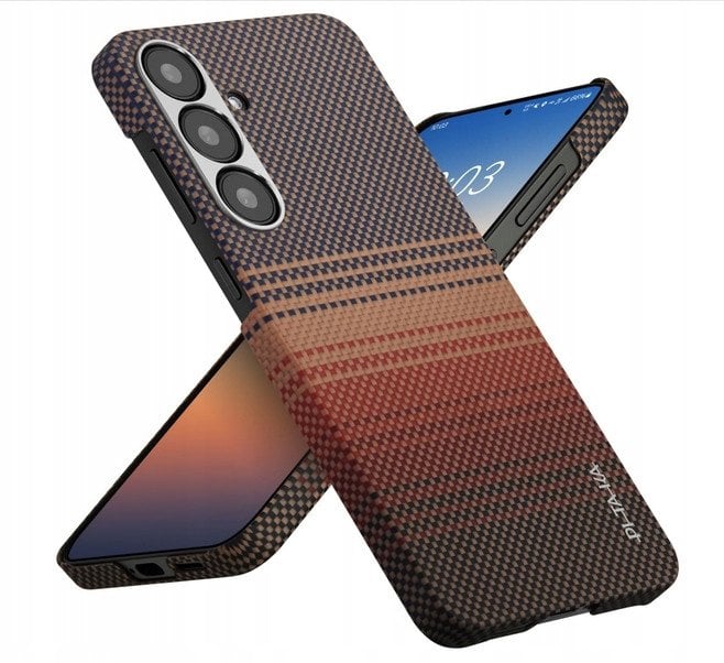 Etui PITAKA Ultra-Slim MagSafe do Samsung Galaxy S25 sunset