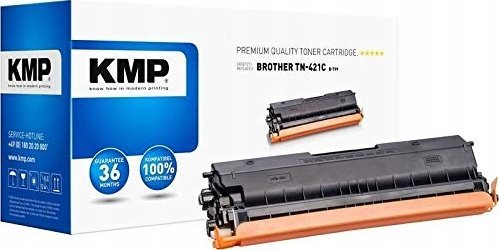 Toner KMP Printtechnik AG Kmp Toner Zamiennik Brother TN-421C, TN421C Cyan 1800 stron B-T99 (BT99)