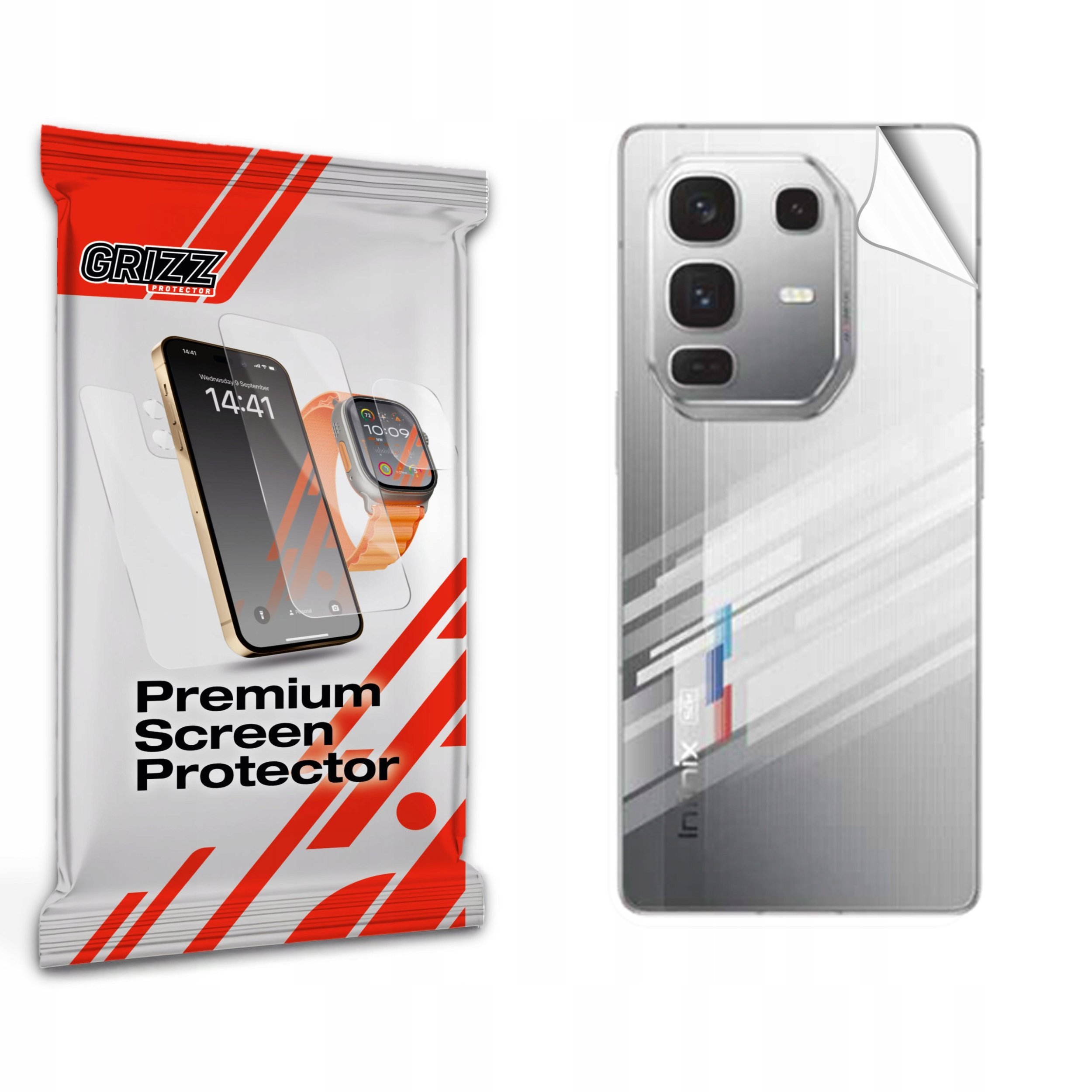 Folia na tył GrizzGlass SatinSkin do Infinix Note 50 Pro Plus