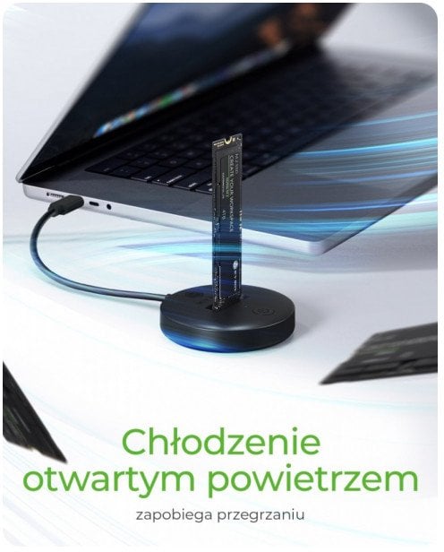 Stacja dokujšca dla NVMe+SATA SSD IB-1610MCD-C31