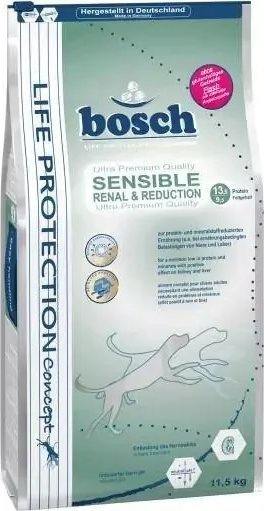 Bosch Petfood Plus SENSIBLE Renal & Reduction (Ultra Premium) 11.5kg
