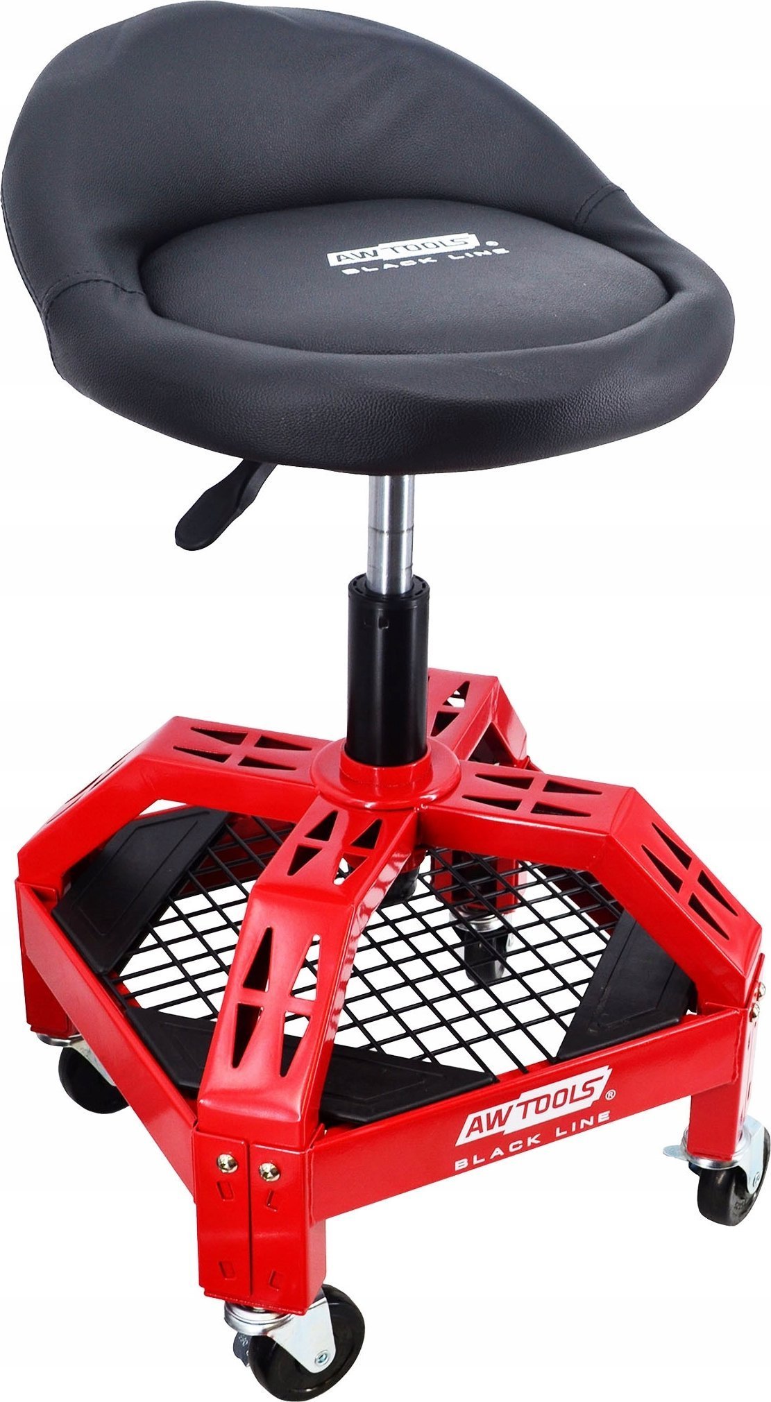 AWTools AWTOOLS SIEDZISKO WARSZTATOWE REGULOWANE BLACK LINE