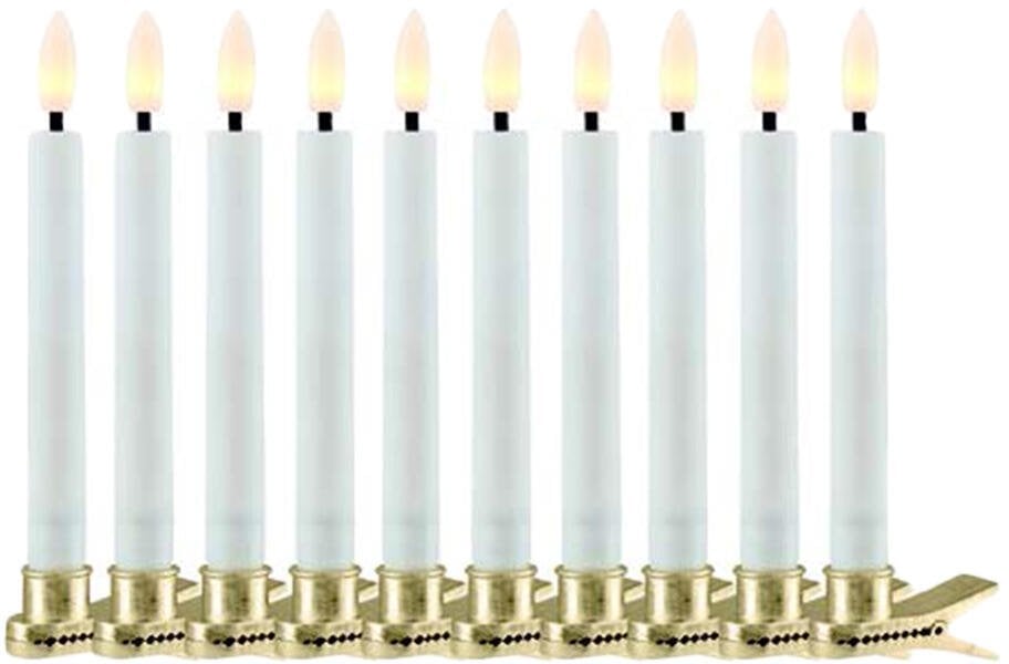 Sille Wax Tree Candle 10 pcs, White