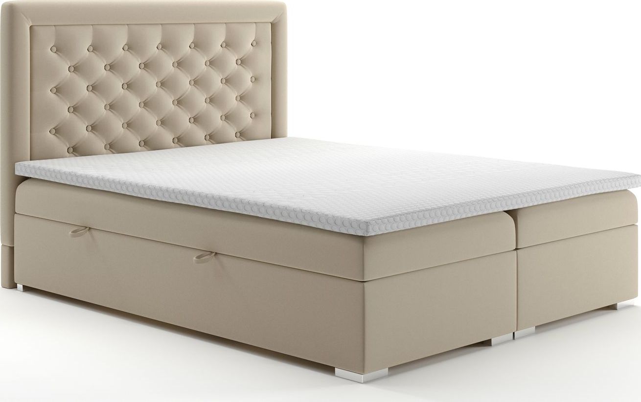 Elior Łóżko małżeńskie boxspring Persea 180x200 - 58 kolorów