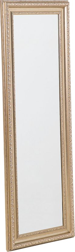 Beliani Lustro ścienne złote 51 x 141 cm AURILLAC