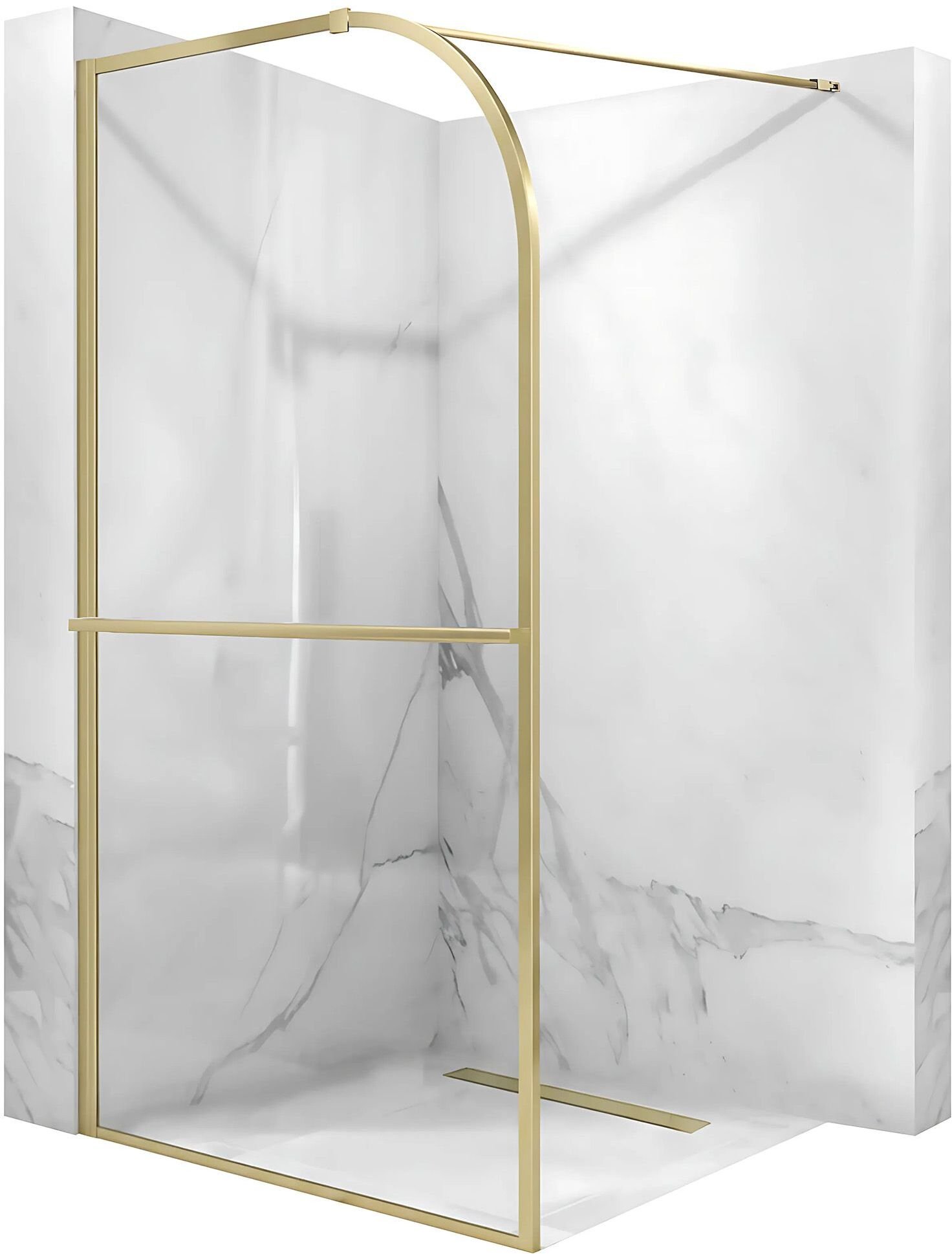 Rea Ścianka prysznicowa Sky Brush Gold 100