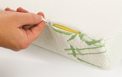 Poszewka na nieprofilowaną poduszkę Memory Bamboo 60x40 cm