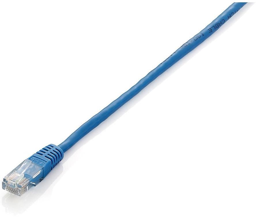 Equip Patchcord Cat6, U/UTP, 15m, niebieski (625438)