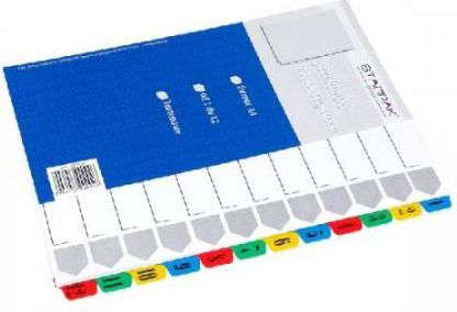 Starpak Przekładki kartonowe A4 1-12 numeryczne (179875)