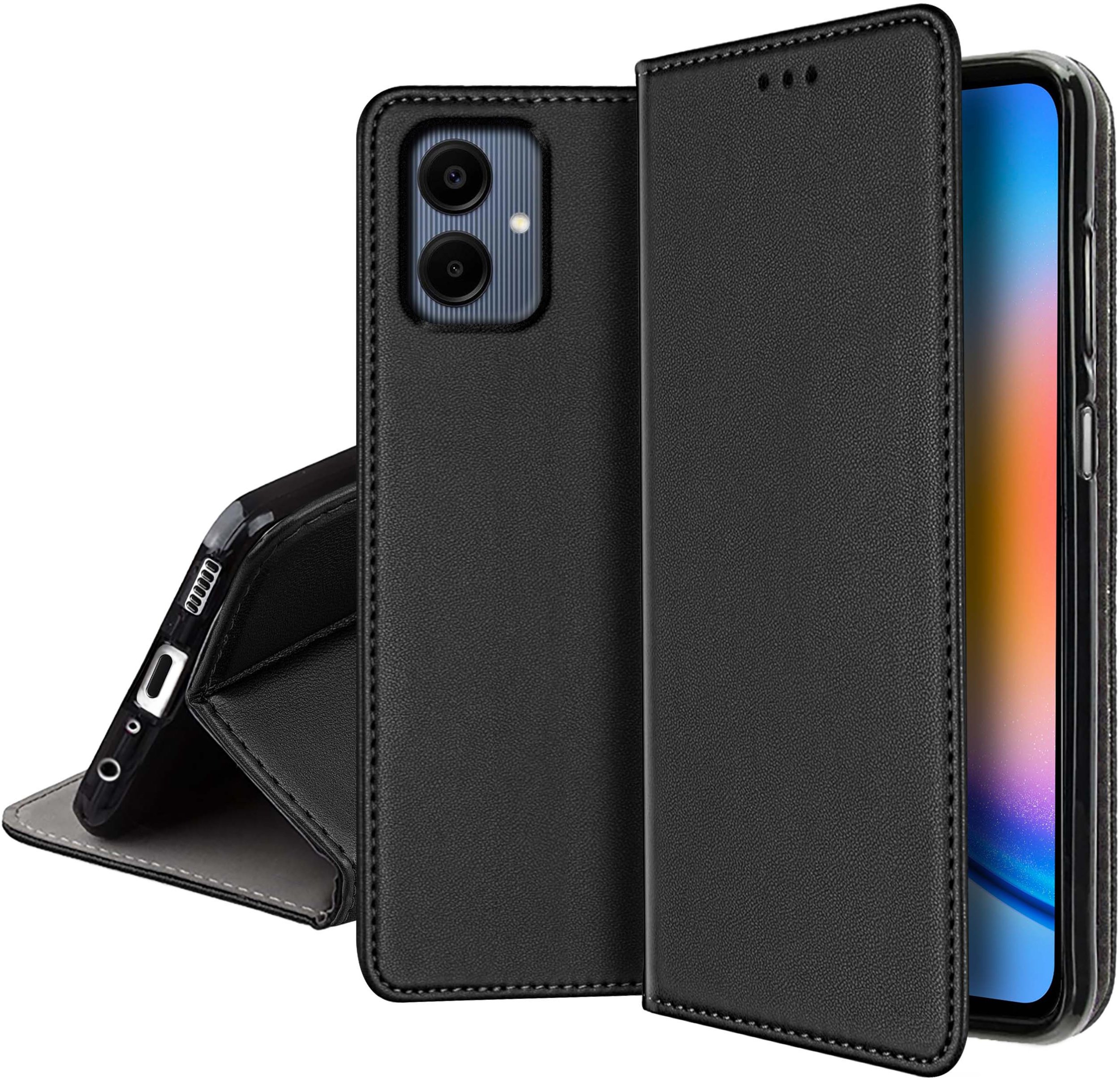 ETUI SKÓRZANE do Samsung Galaxy A06 MAGNETYCZNE BOOK CASE TOKRA SZKŁO 9H