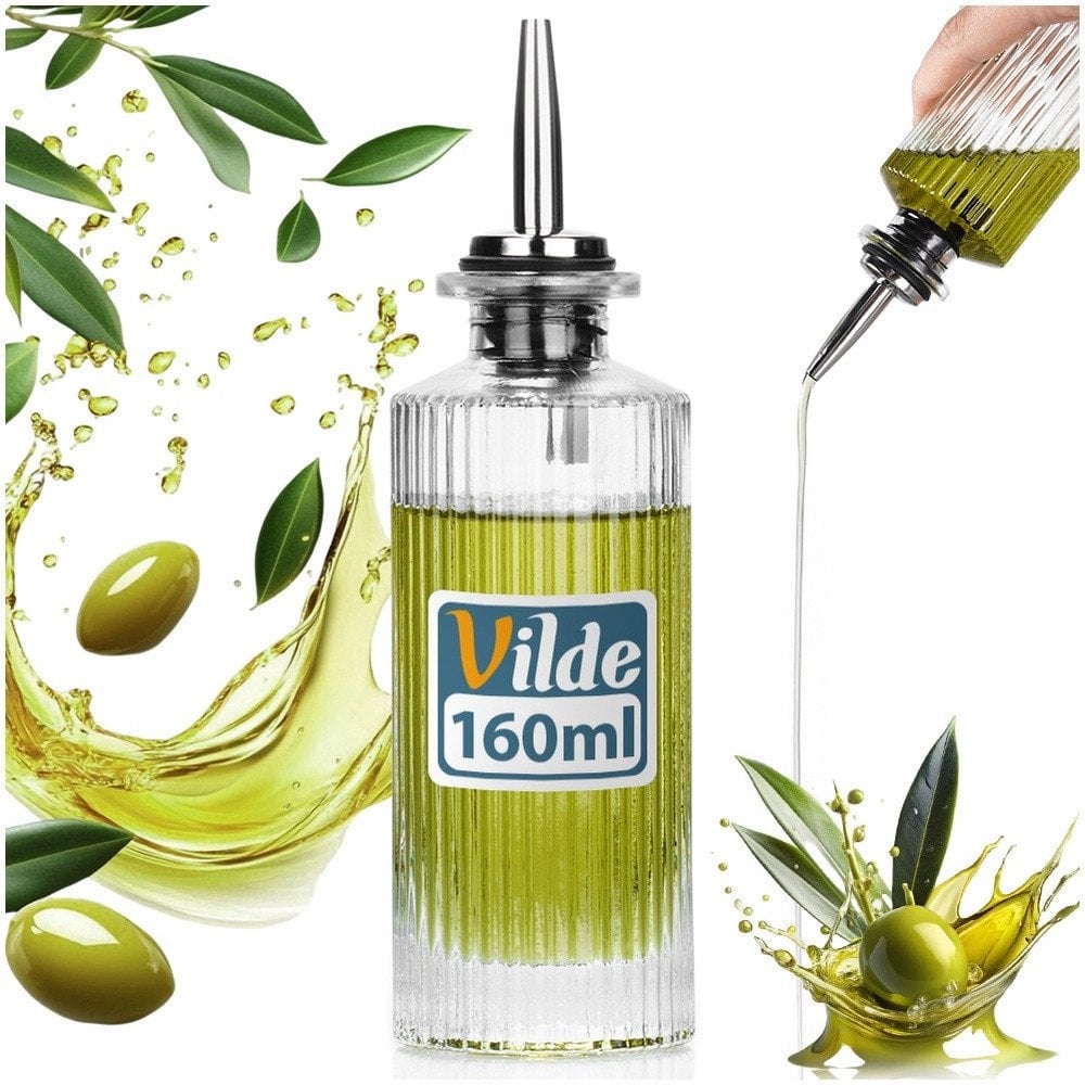 Butelka na oliwę i ocet szklana 160 ml