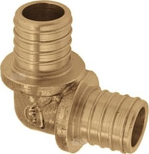 Kolano 90° mosiężne Push - 18x2.5KAN-THERM