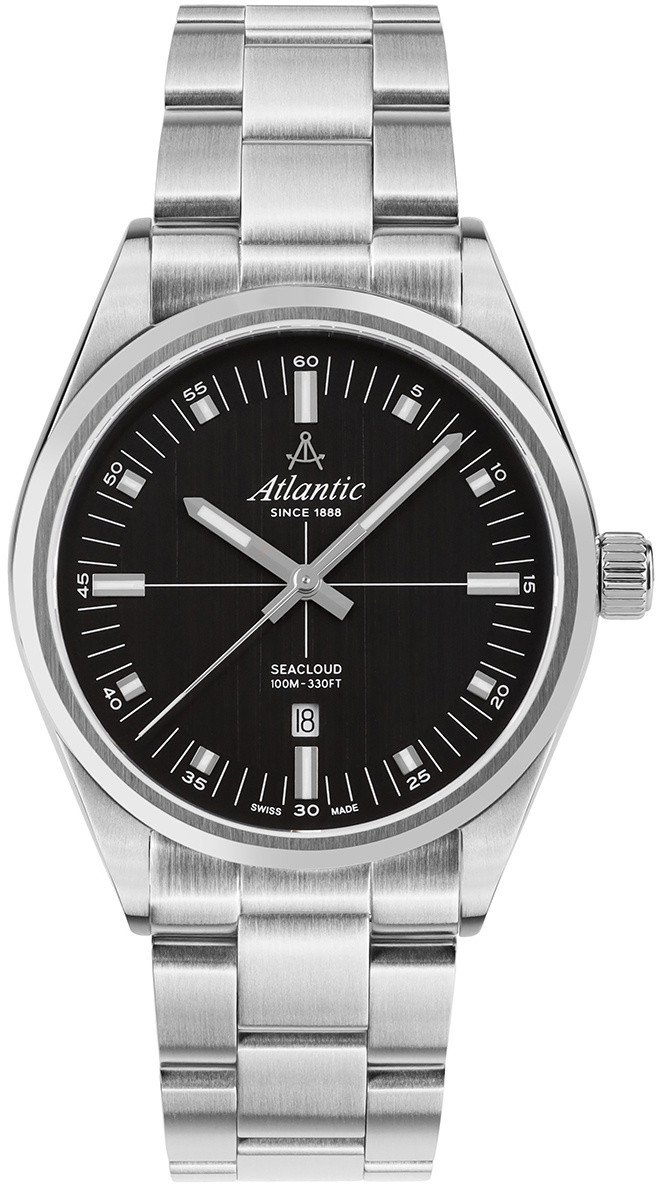 Zegarek Atlantic Seacloud 73366.41.61 męski wodoszczelny .