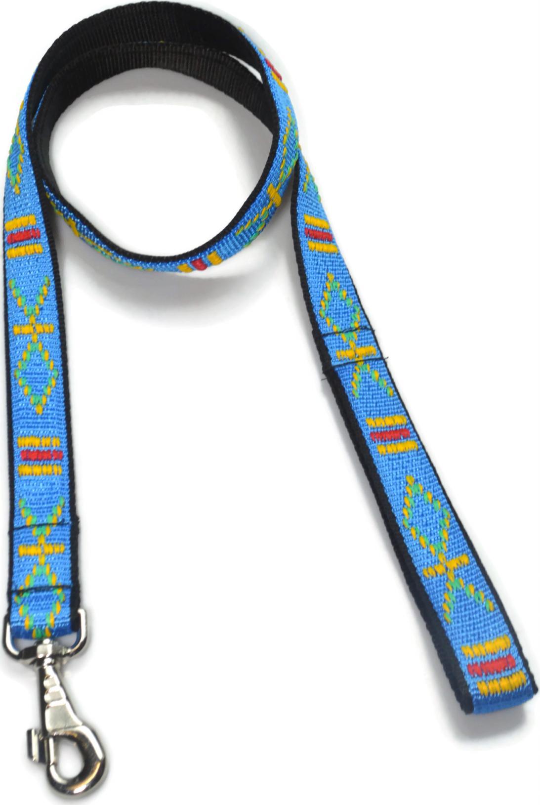 Alizoo Podwójna smycz dla psa indiańska 30mm/130cm - ALIZOO