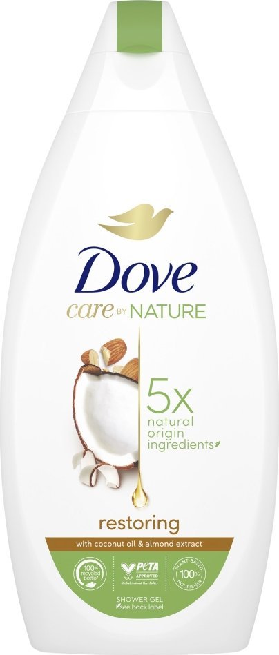 Dove Żel pod prysznic DOVE Care by Nature Restoring 400 ml