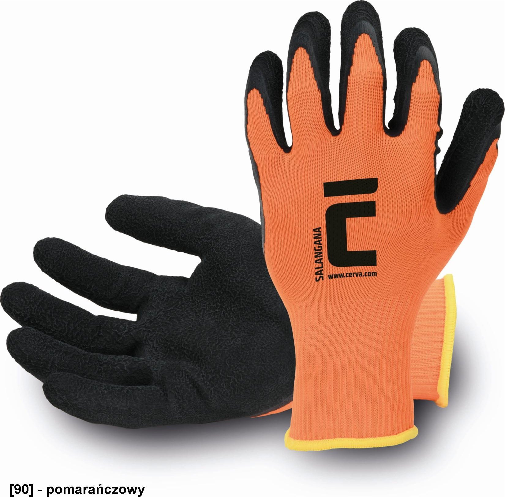 CERVA SALANGANA - rękawice - pomarańczowy 8