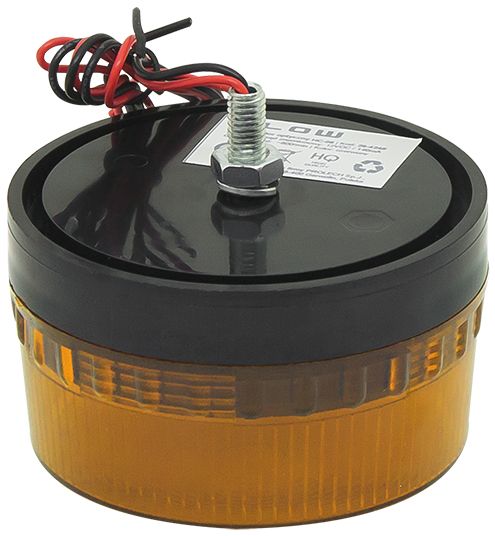 Blow Sygnalizator optyczny LED 12V DC HC-05 pomarańczowy (26-426)