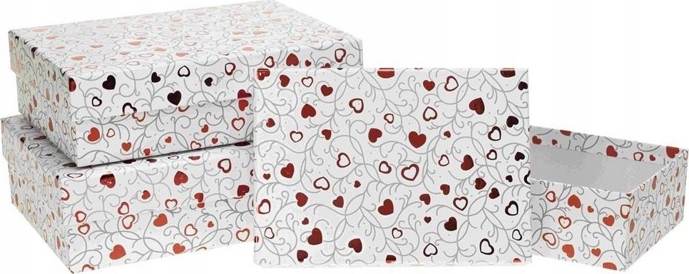 Teka Pudełko prezentowe PUG-22002-PR 3szt ROZETTE