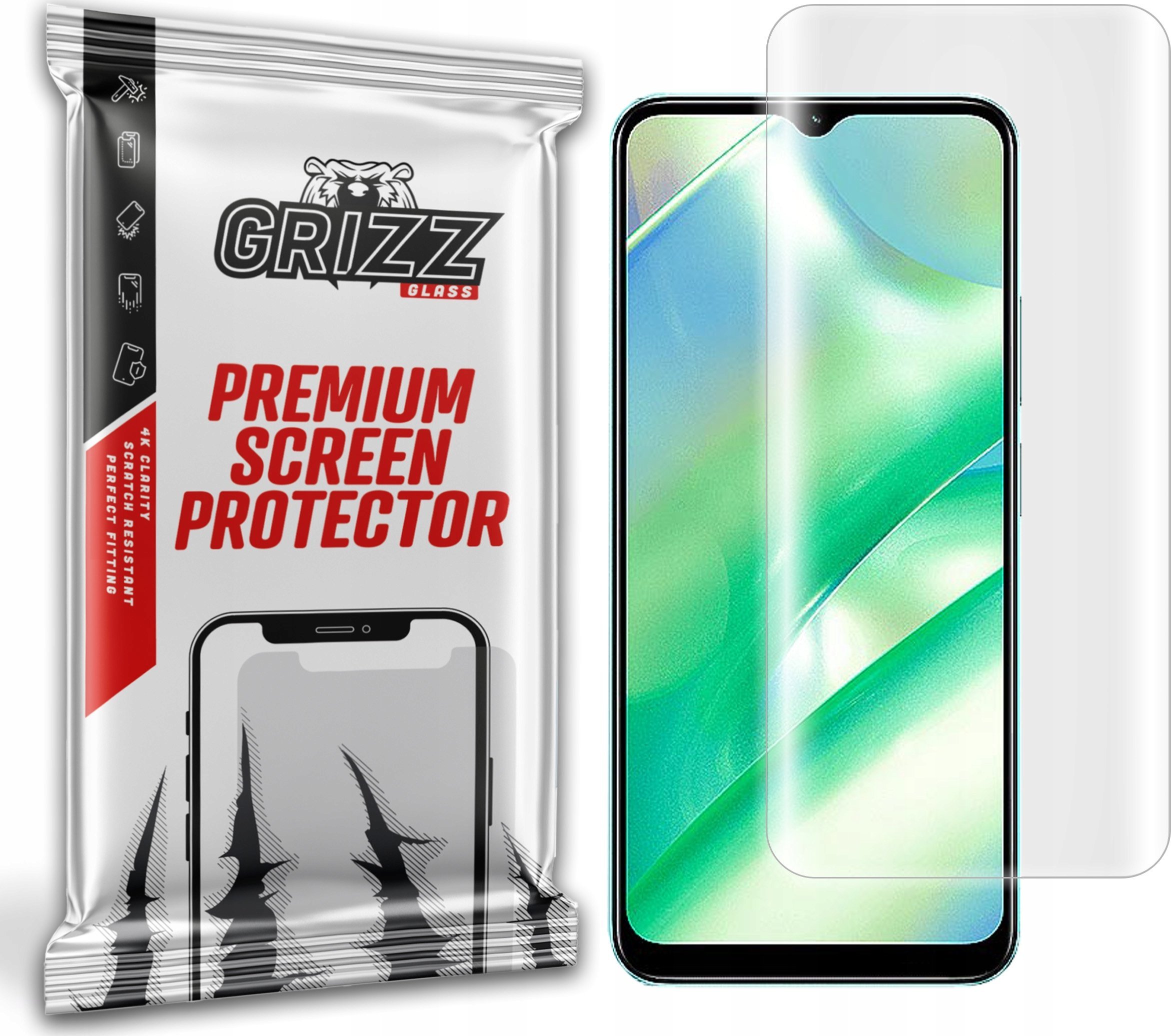 GrizzGlass Folia hydrożelowa GrizzGlass Hydrofilm do Realme C33 2023