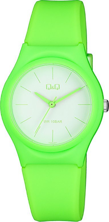 Zegarek QQ Zegarek damski QQ VQ86-057 zielony