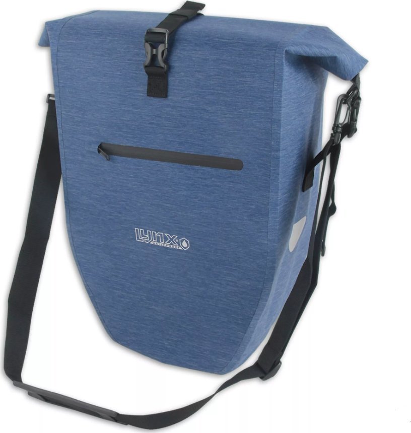 Lynx Sakwa Lynx Hayes Wodoodporna 29 L - niebieska Uniwersalny