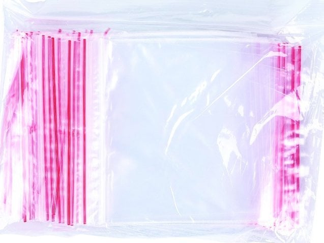 Office Products Torebka strunowa OFFICE PRODUCTS, LDPE, 100x100mm, 100szt., transparentna