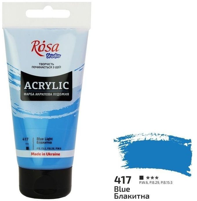 Farba akrylowa blue 417 75ml
