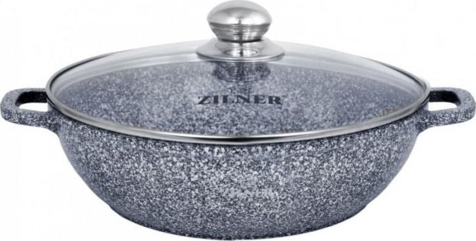 Zilner GARNEK MARMUROWY WOK 3.3L / 28cm ZILNER ZL-7069