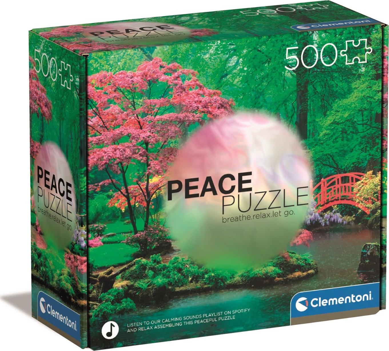 Clementoni Puzzle Peace Collection Raindrops Lullaby 500 elementów (35528)