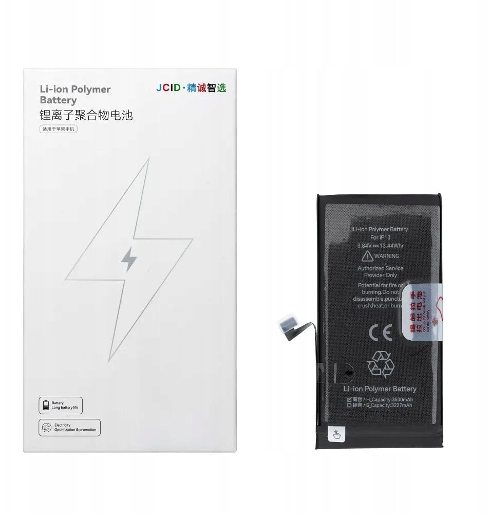 JCID Bateria do iPhone 13 (zwiększona pojemność)