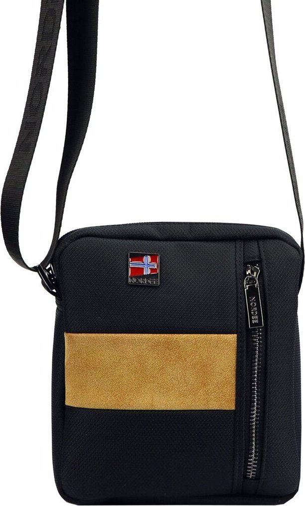 Nordee Trwała saszetka męska wykonana z poliestru Nordee S115 NoSize