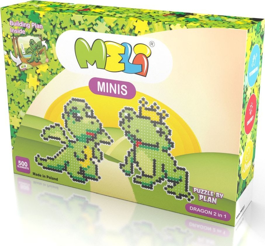 Meli Meli Minis Dragon 2w1 500 el.